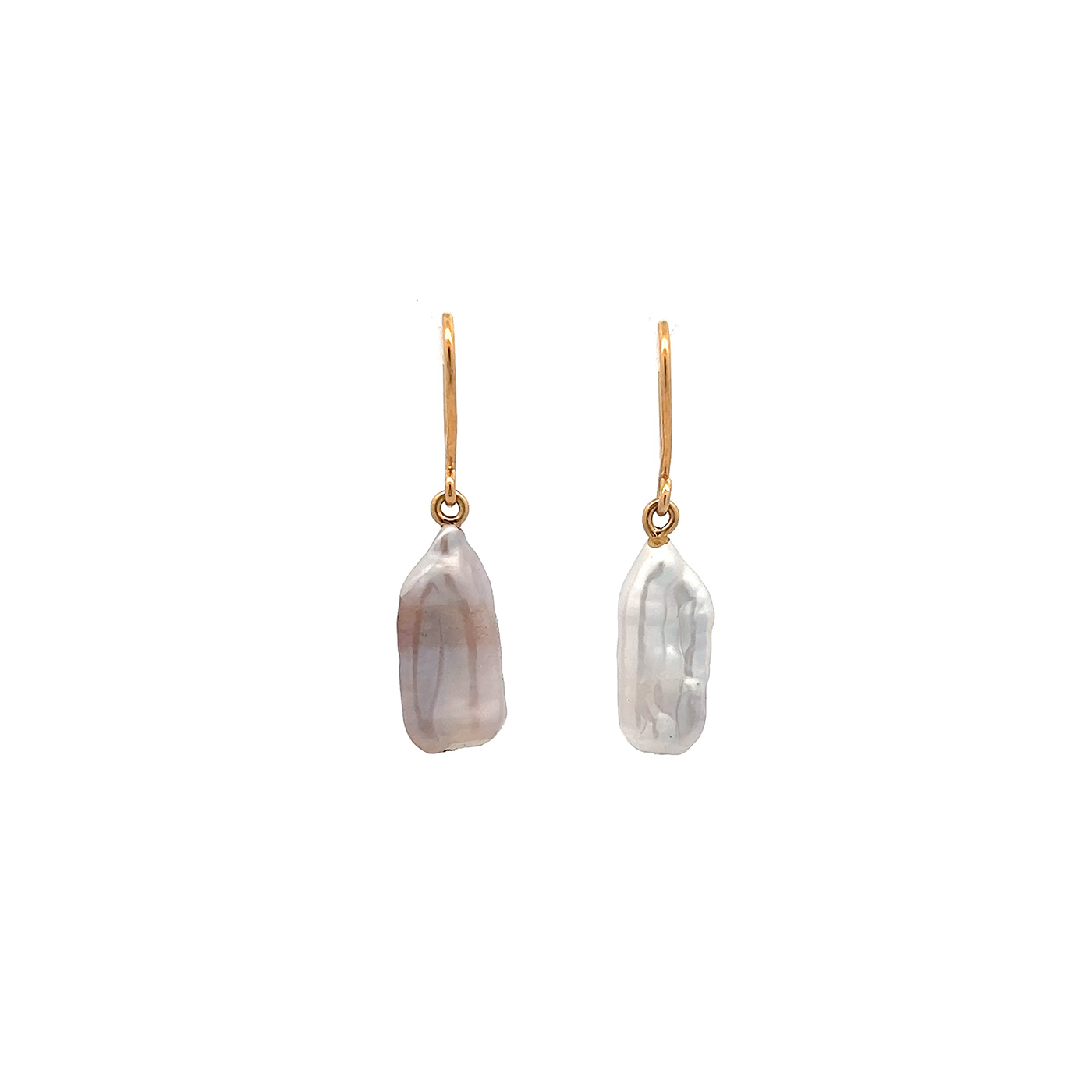 "Shiny Pearls" - 18 Karat Perlen Ohrstecker