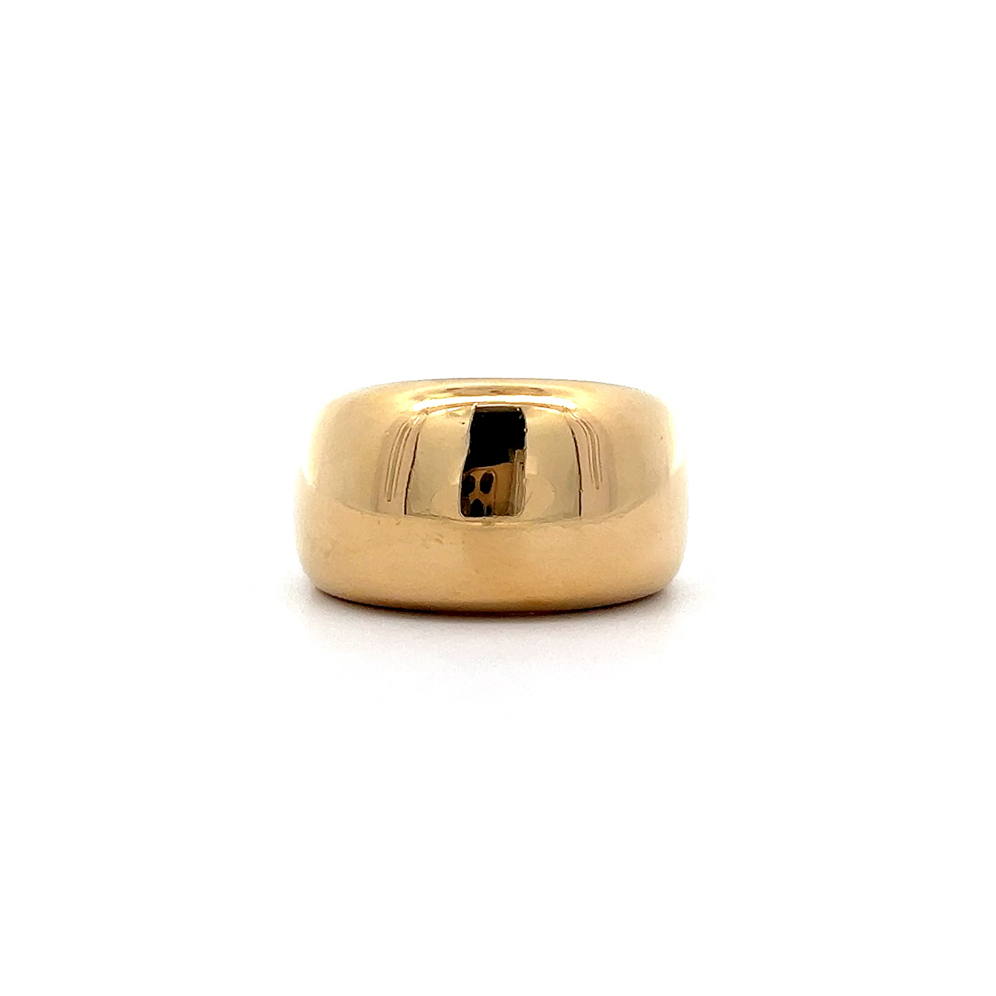 "Ewiger Glanz" - Gelbgold Ring in 18 Karat