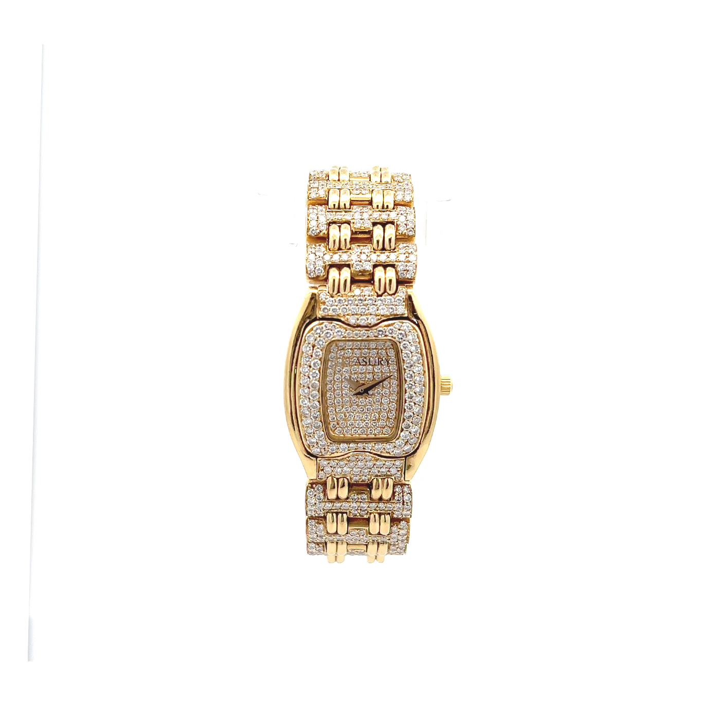 "Diamond dream Watch" - Treasury Uhr18 Karat Gold mit Diamanten
