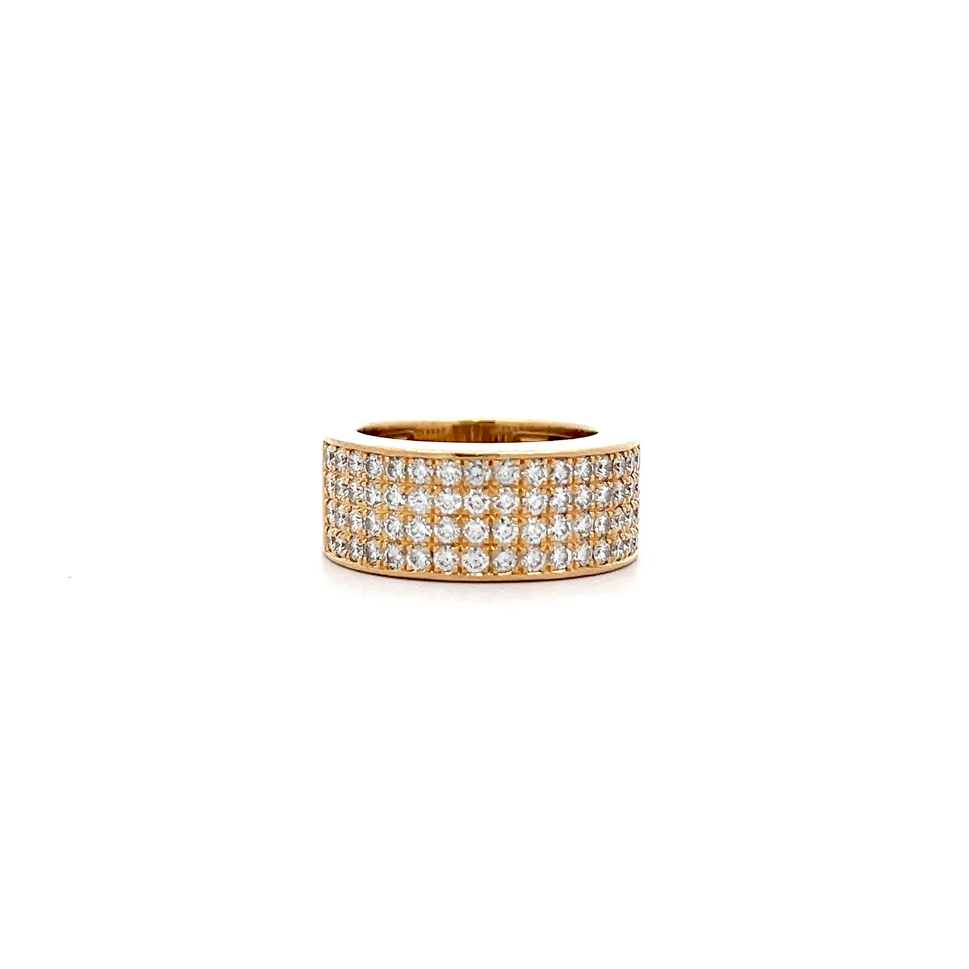 "Lichtmomente" - Funkelnder Chopard Ring in 18 Karat Gelbgold