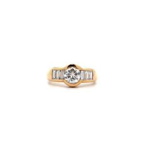 „Golden Symphony“ - 18 Karat Gelbgold Vintage Ring