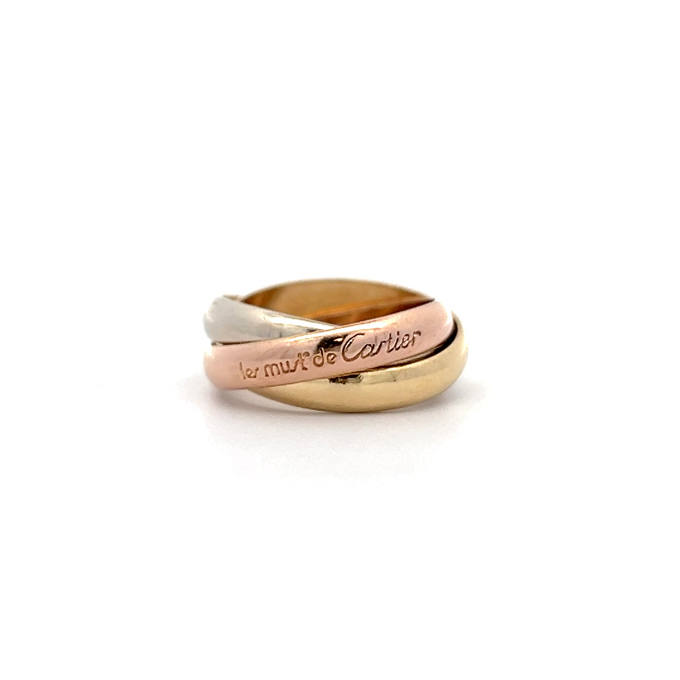 "Unendliche Verbindung"  - Cartier Trinity Ring in 18 Karat Gold