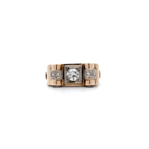 "Golden Sparkle" - Wunderschöner 14 Karat Gelbgold Ring