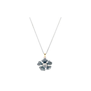 "Frühlingszauber" - Kette in Silber mit Blütenanhänger