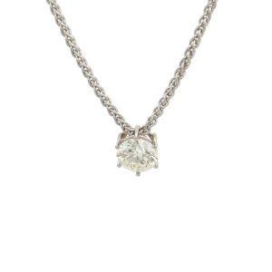 "Eterna Brilliance" - 4,01 ct. Brillant Anhänger mit Kette
