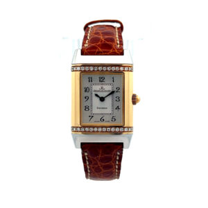 "Jaeger-LeCoultre Reverso" - Vintage Armbanduhr in Stahl/Gold