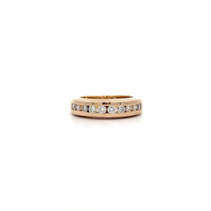 "Strahlkraft" - Moderner 14 Karat Gelbgold