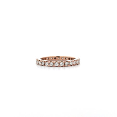 "Unendliche Liebe" - Moderner Memory Ring in 14 Karat Roségold