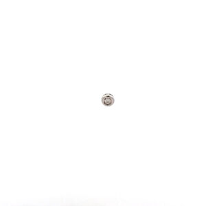 "Lichtpunkt" - Wunderschöne moderne zarte Kette in 9 Karat Weißgold