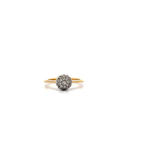 "Little Flower" - Vintage Ring in 18 Karat Gelbgold