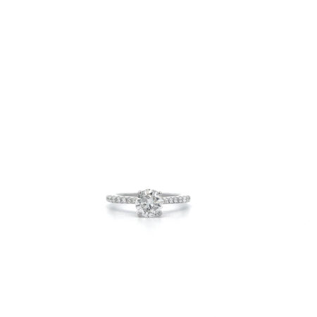 "My Dream" - Moderner 18 Karat Weißgold Diamantring