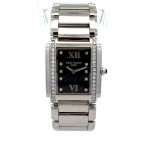 "Patek Twenty -4" - Wunderschöne Armbanduhr von Patek Philippe in Stahl