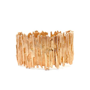 "Golden Infinity" - Vintage Armreif in 14kt Gelbgold