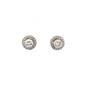 "Sparkling Circle" - Moderne Ohrstecker mit Brillanten zus. 1,45ct