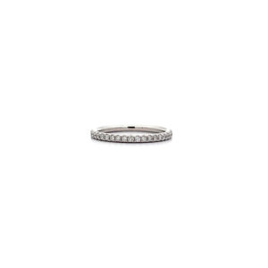 "Sternenpfad" - Moderner Memory Ring in Platin mit Brillanten zus. 0,37ct