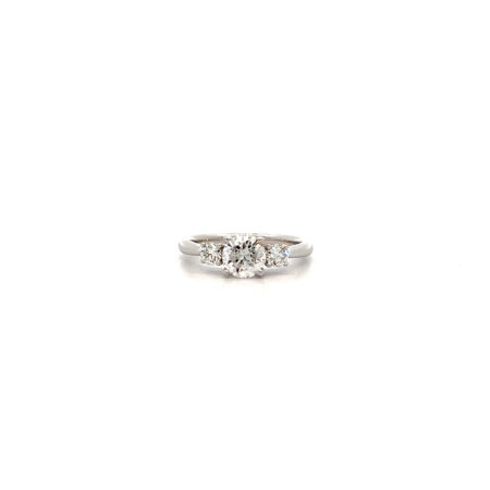 "Triple Star" - Moderner Ring in 18kt Weißgold mit Brillanten zus. 1,42ct
