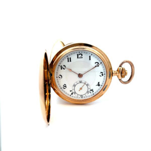 "Beautiful pocket watch"- Antike Taschenuhr in 14 Karat Gold