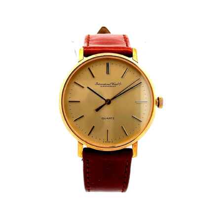 "Golden times"- Schlichte 18 Karat Vintage Golduhr