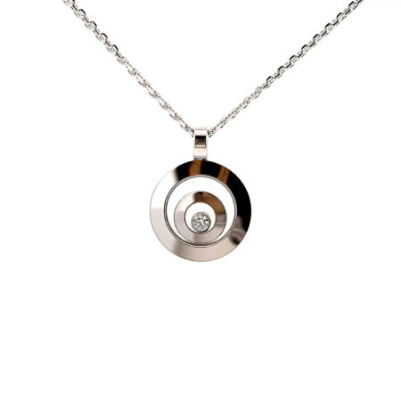 "Happy Spirit" - Vintage Chopard Collier in 18 Karat Weißgold