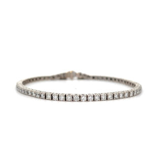 "White Infinity" - Memory Armband in 18kt Weissgold mit Brillanten