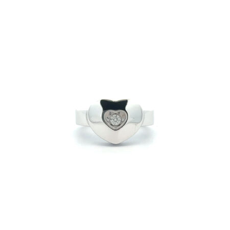 "Happy Heart" - Vintage Happy Diamonds Chopard Ring in 18 Karat Weißgold