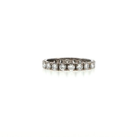 "Ewig Dein" - Vintage Memory Ring in 14 Karat Weißgold