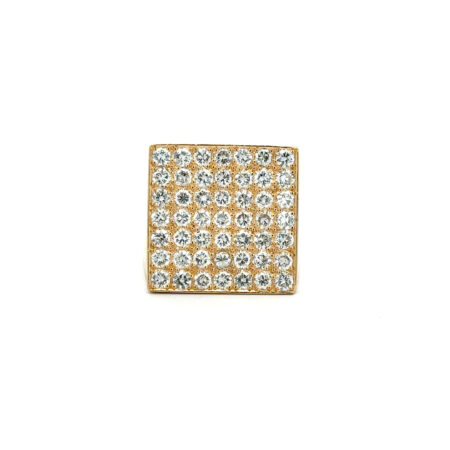 "Golden Sparkle" - Vintage Ring 18 Karat Gelbgold mit Diamanten