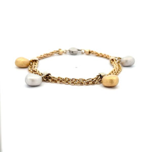 "Heartful" - Vintage Armband 14 Karat Gold