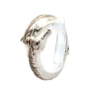 "Horses" - Vintage Armreif 925 Silber