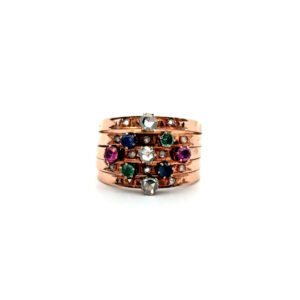 "Old & Fancy" - Antiker Ring 14 Karat Roségold