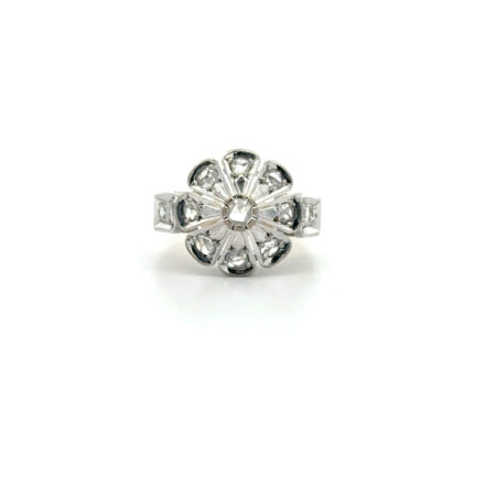"Old Flower" - Vintage Ring 14 Karat Gold