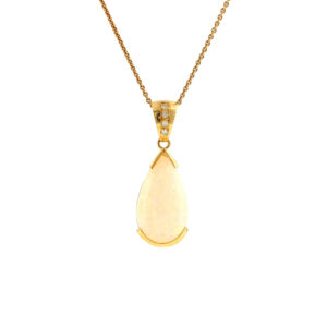 "Opale Lumiére" - Vintage Anhänger 18 Karat Gelbgold