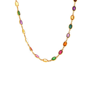 "Over the Rainbow" - Vintage Collier in 18 Karat Gelbgold