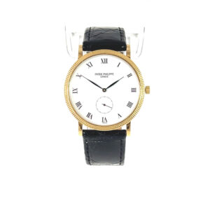 "Patek Philippe Calatrava" - Vintage Uhr in 18kt Gelbgold
