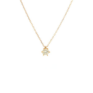 "Lovely Promise" - Moderner Brillantanhänger in 14 Karat