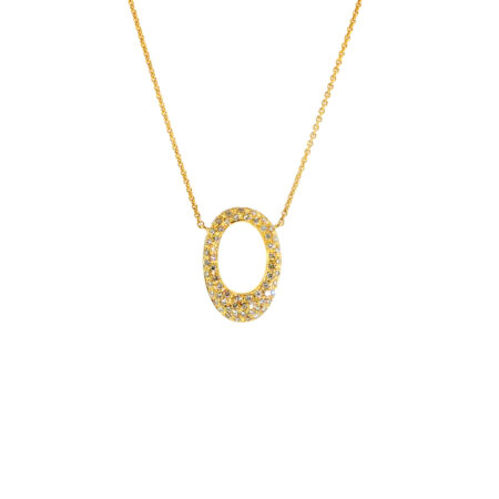 "Golden Circle" - Vintage Collier in 14 Karat Gelbgold