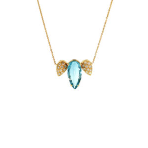 "Golden Lagoon" - Vintage Collier aus 18 Karat Gelbgold