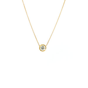 "Golden Light" - Filigrane vintage Collier in 18 Karat Gelbgold
