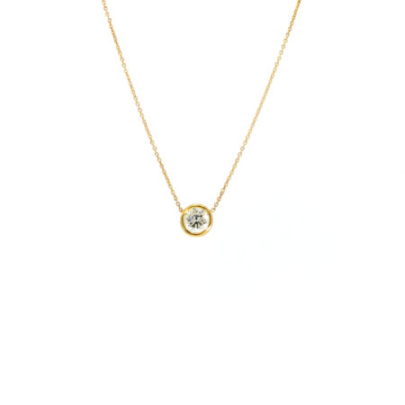 "Golden Light" - Filigrane vintage Collier in 18 Karat Gelbgold