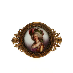 "Marie Antoinette" - Antikes Miniaturportät