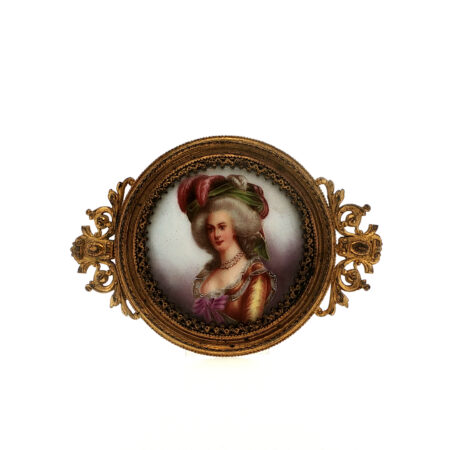 "Marie Antoinette" - Antikes Miniaturportät