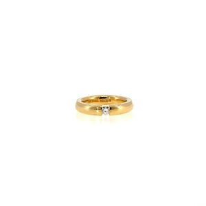 "Perfekte Balance" - Vintage Spannring Niessing in 18 Karat Gelbgold