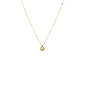 "Zeitlose Eleganz" - Funkelnde moderne Kette in 18 Karat Gelbgold