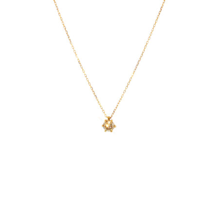 "Zeitlose Eleganz" - Funkelnde moderne Kette in 18 Karat Gelbgold
