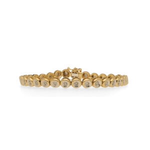 "Zartes Funkeln" - Vintage Armband in 14 Karat Gold