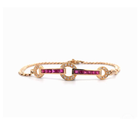 "Zeitlose Schönheit" - Vintage Armband in 14 Karat Gelbgold