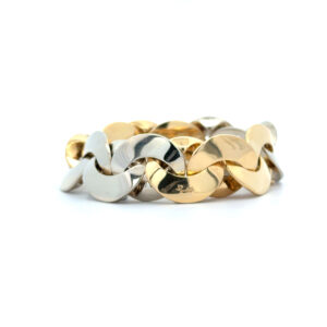"Pomellato" - Vintage Bicolor Armband in 18kt Gold