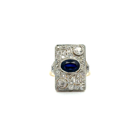 "Kostbare Zeit" - Antiker Ring in 14 Karat Gelbgold