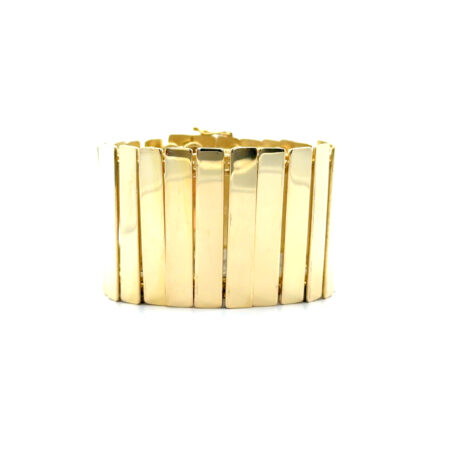"Golden Elements" - Wunderschönes vintage Armband in 14 Karat Gelbgold