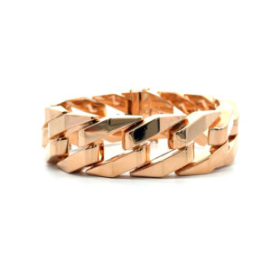"Kraftvolle Eleganz" - Wunderschönes vintage Armband in 18 Karat Gelbgold